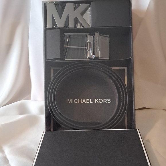 Michael Kors Black Men's Belt - Picture 1 of 4